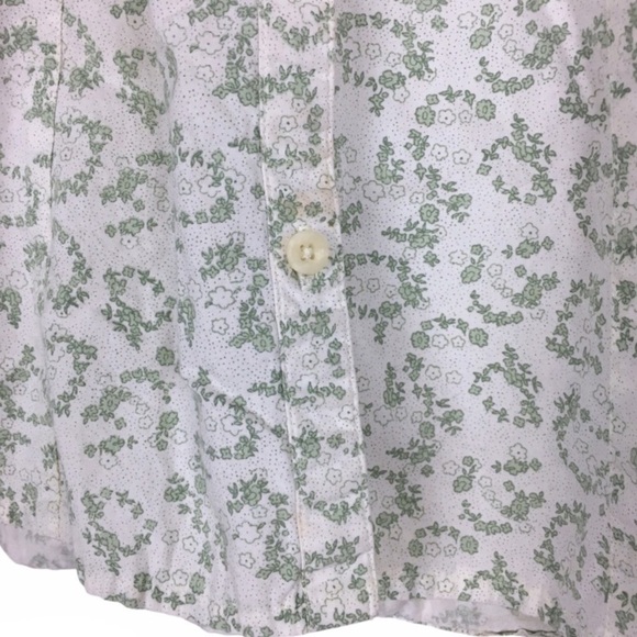 CABELAS Shirt Button Up Long Sleeve Floral Flowers Western Equestrian Size Large - Picture 8 of 10